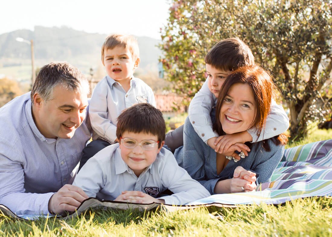 Fotografo de familias Bilbao Bizkaia