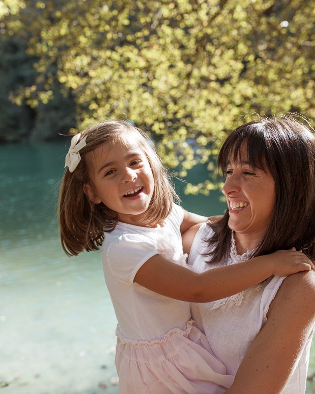 Sesión familia lago Arrigorriaga Bizkaia