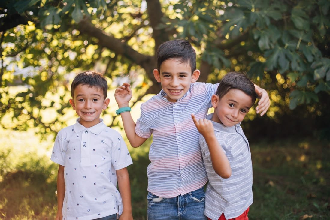 Fotografo infantil de retrato en exteriores Bilbao