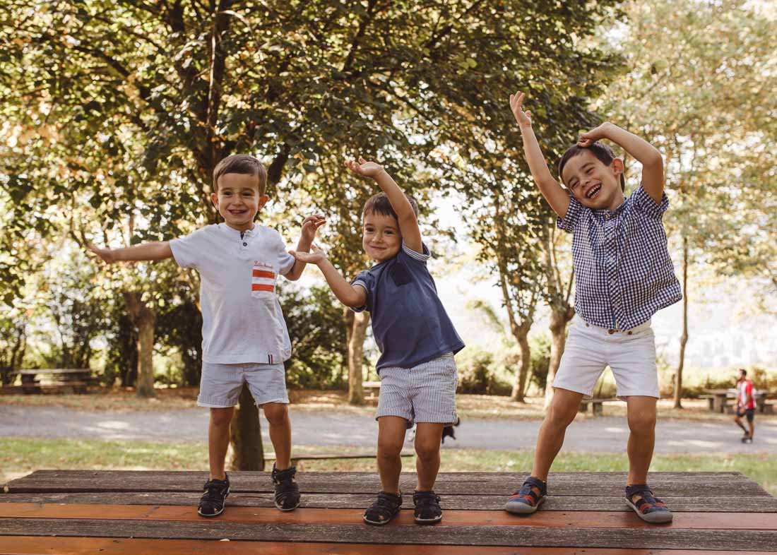 Sesión infantil de fotos en Bilbao