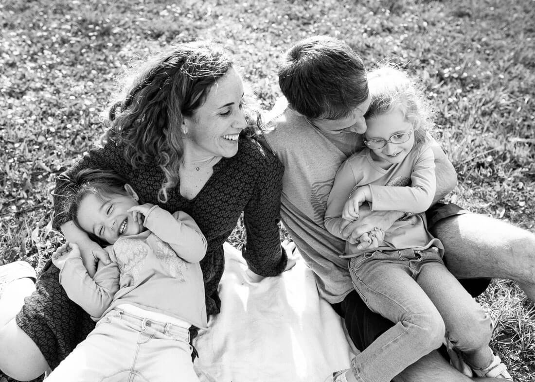 Fotos de familia en exteriores Bilbao