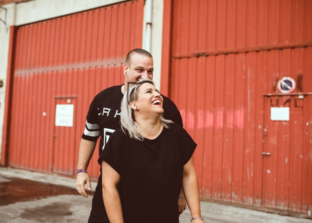 Preboda urbana en Zorrozaurre Bilbao Bizkaia