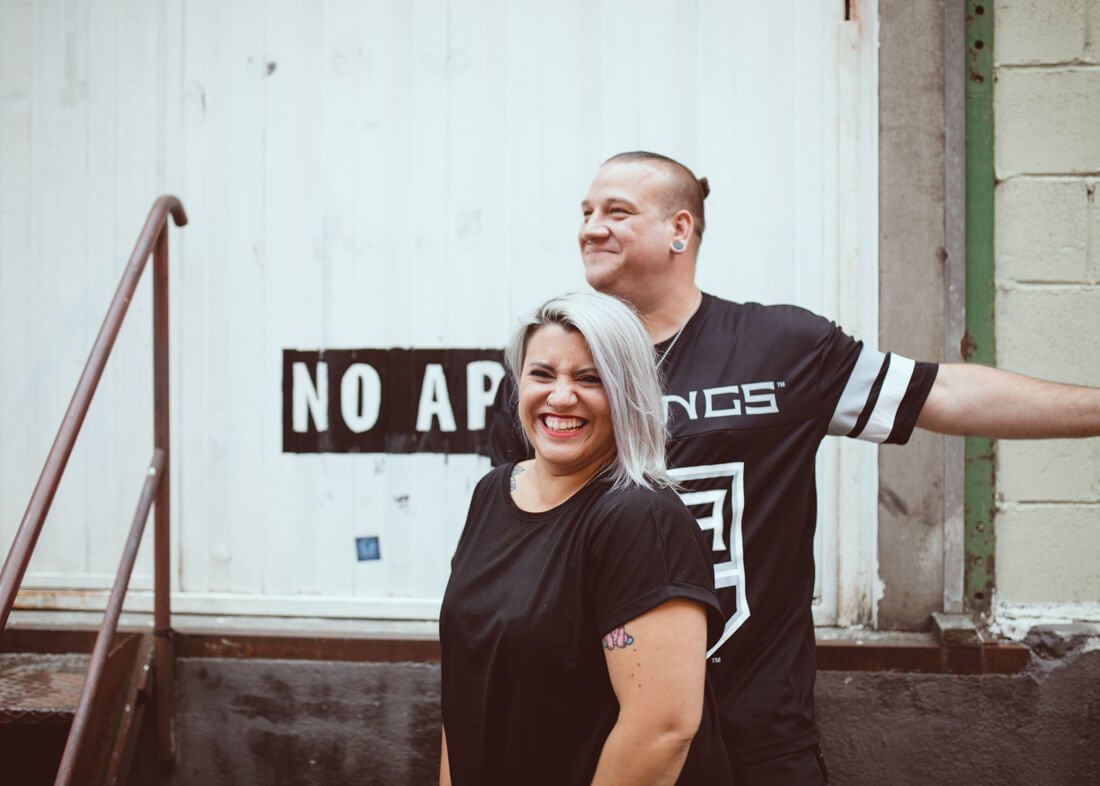 Sesión de pareja en Preboda urbana en Bilbao