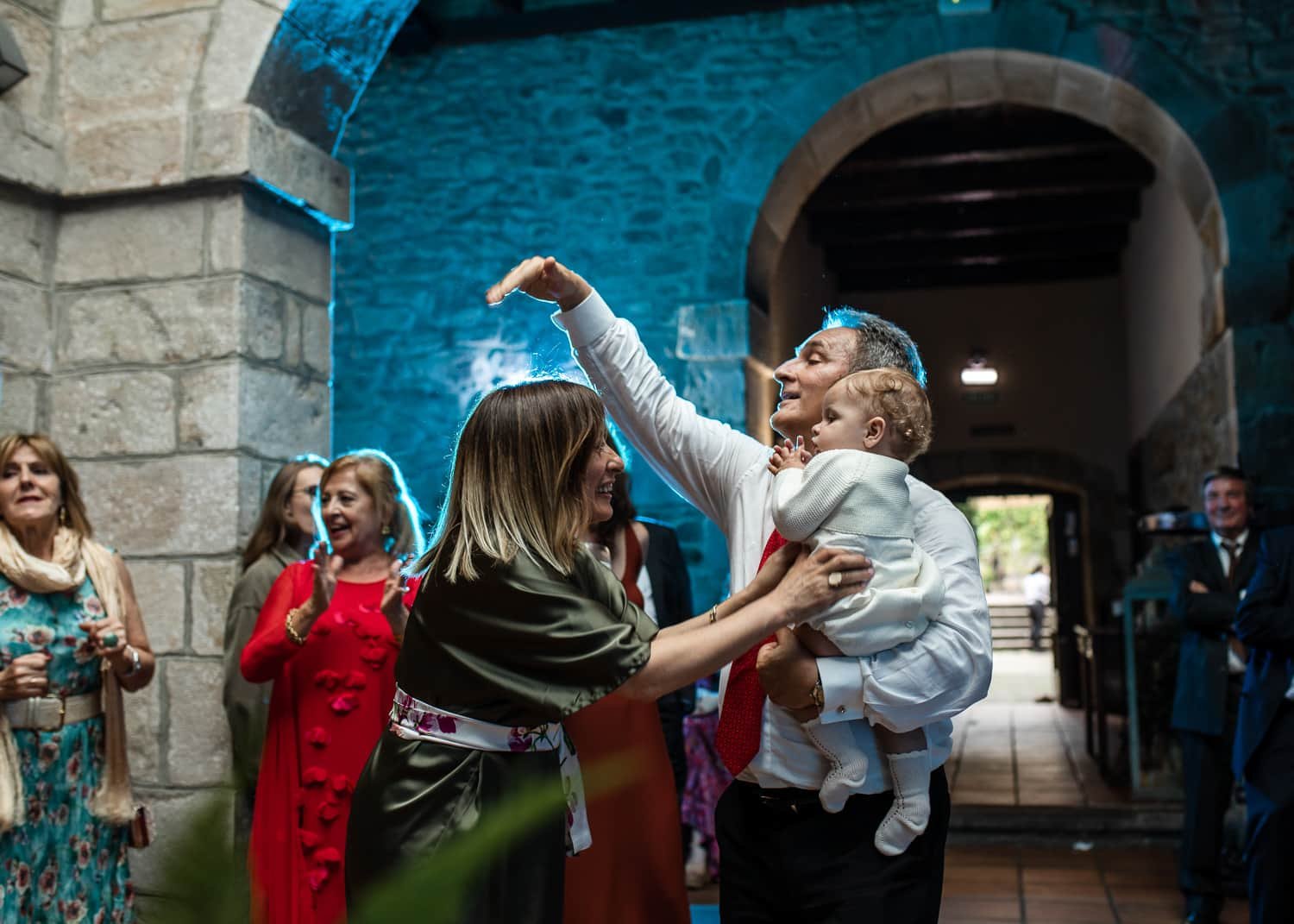 Invitados de boda en convento san roque Balmaseda