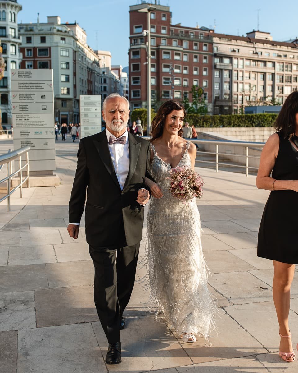 Fotografo de bodas guggenheim Bilbao Bizkaia