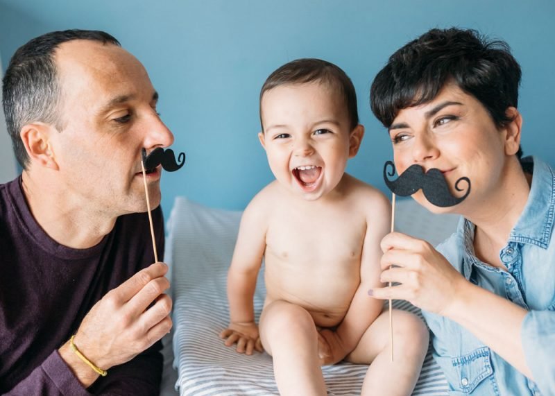 Reportaje de fotos de familias y bebés bakio uribe kosta bizkaia